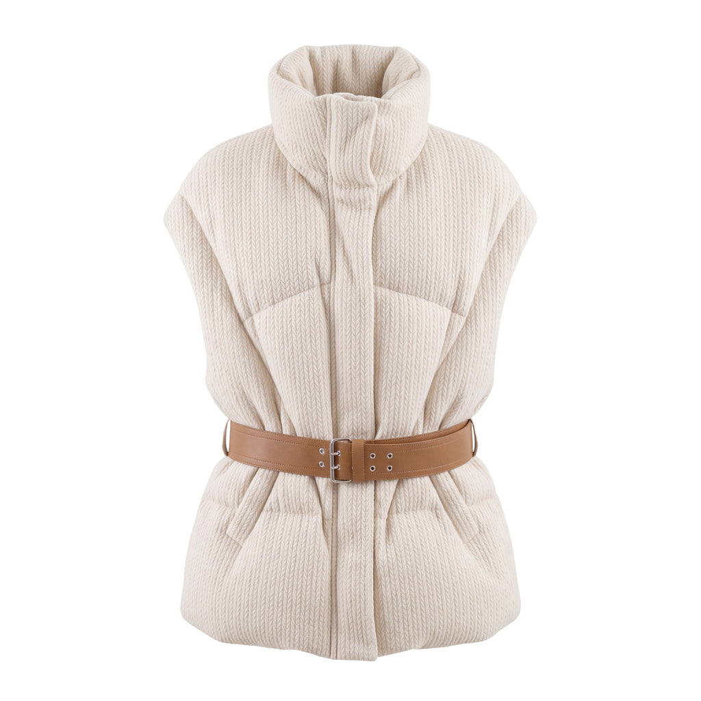 KHRISJOY ICONIC KNIT JACKET VEST- SIZE 01