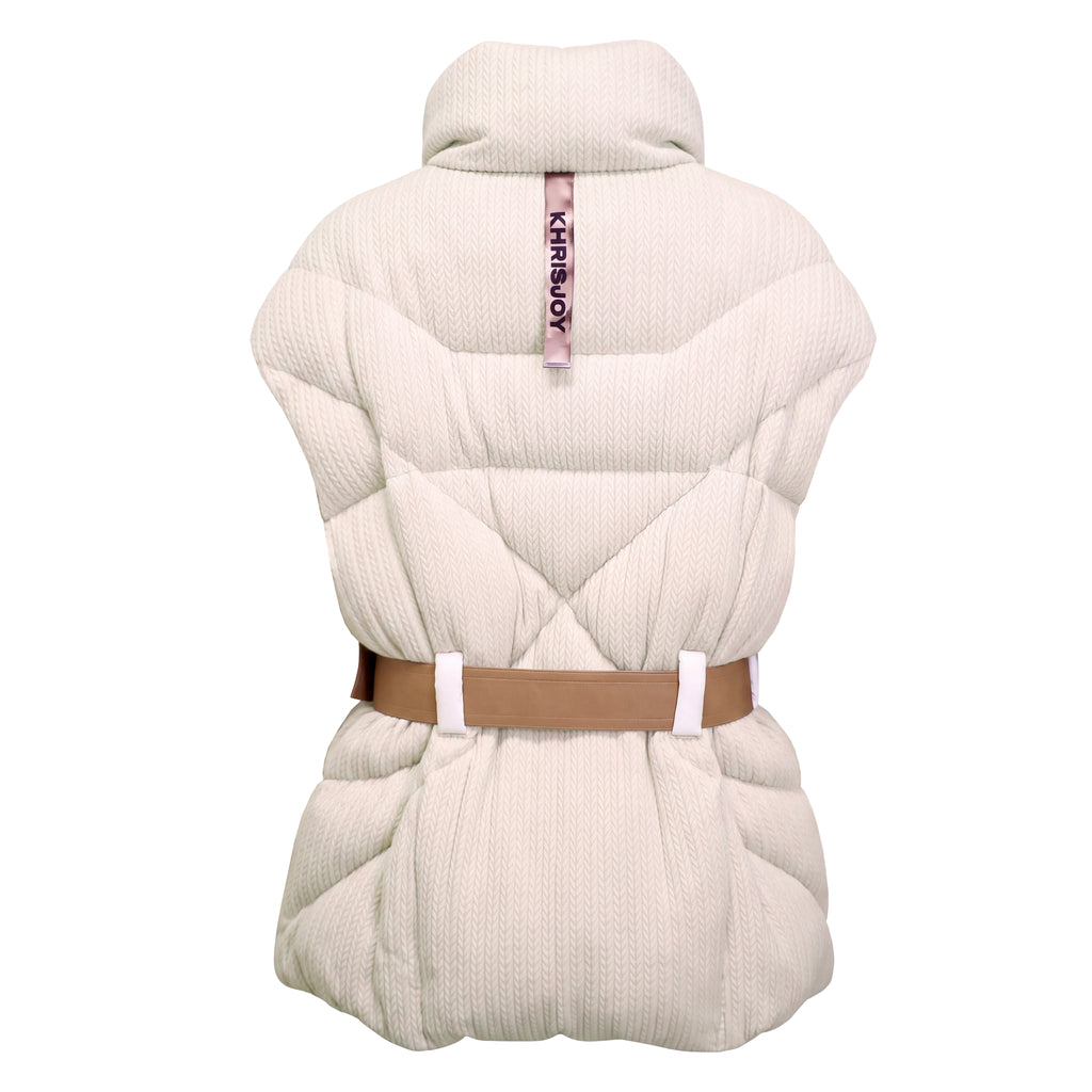 KHRISJOY ICONIC KNIT JACKET VEST- SIZE 01