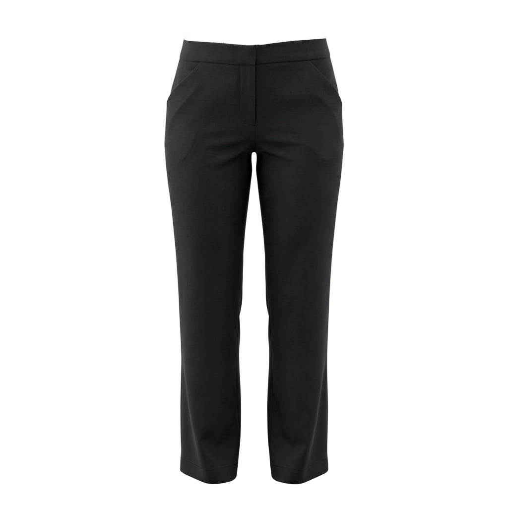 TOTÊME CROPPED STRAIGHT TROUSERS - SIZE 34 (US 2)