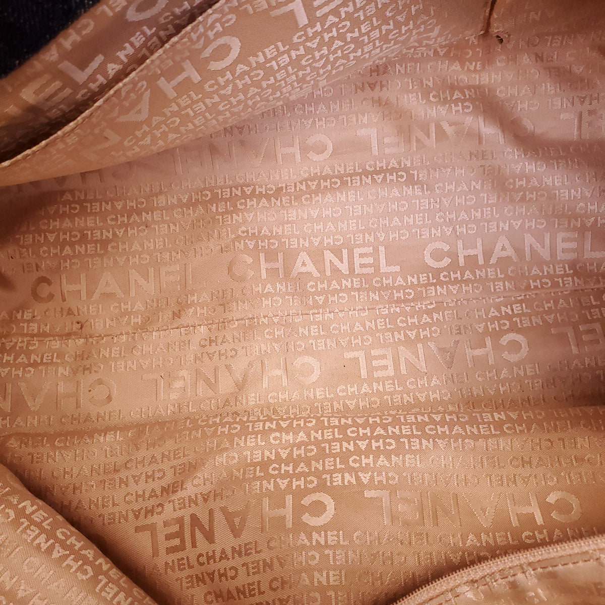 CHANEL DENIM XL COCO CABAS TOTE