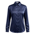 PROENZA SCHOULER WHITE LABEL RAVIN SATIN SHIRT - SIZE 4