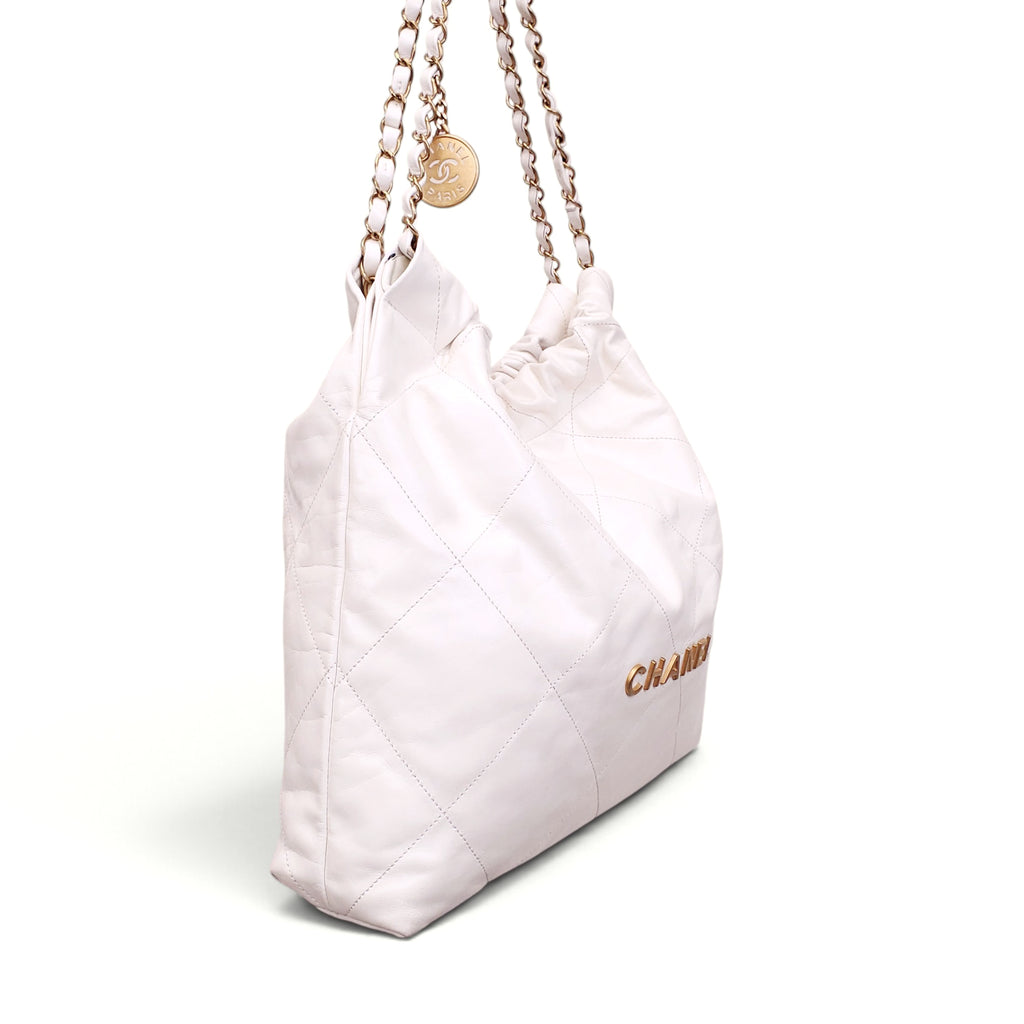 CHANEL CREAM 22 BAG