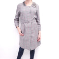 ERMANO SCERVINO TWEED JACKET WITH BEADING - SIZE 40