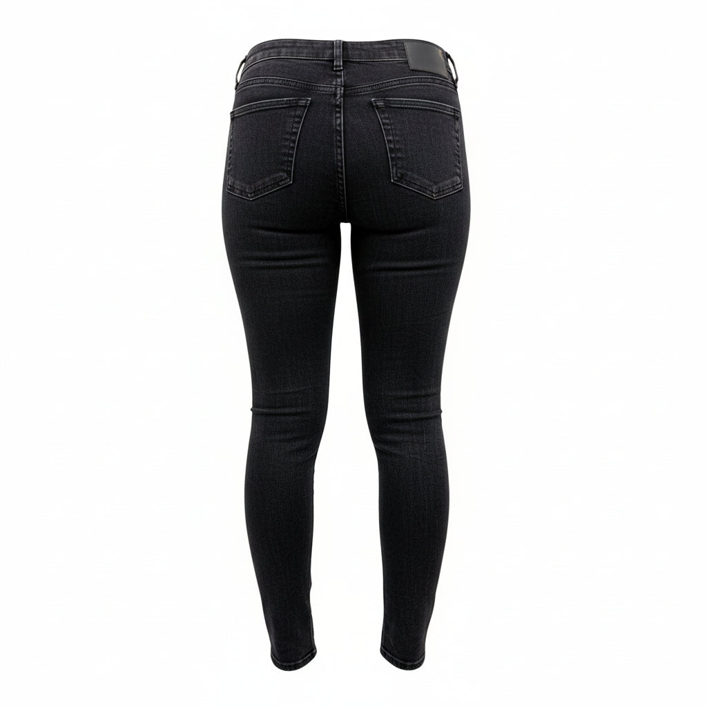 R13 BLACK ‘ALISON SKINNY’ JEANS - SIZE 25