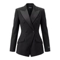 VERSACE BLACK TUXEDO ROMPER  - SIZE 40