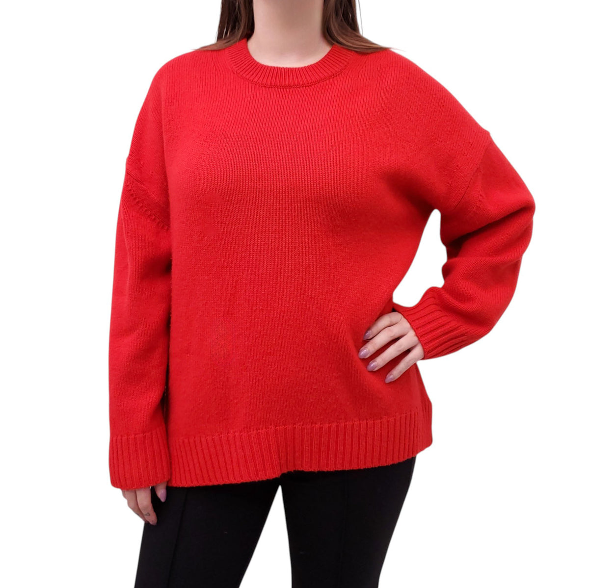 A.L.C. RED SWEATER - SIZE S