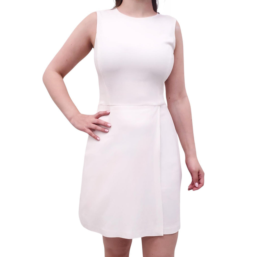 A.L.C. WHITE MINI DRESS - SIZE 10