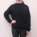 ACNE STUDIOS BLACK SWEATER - SIZE XS (OVERSIZED)