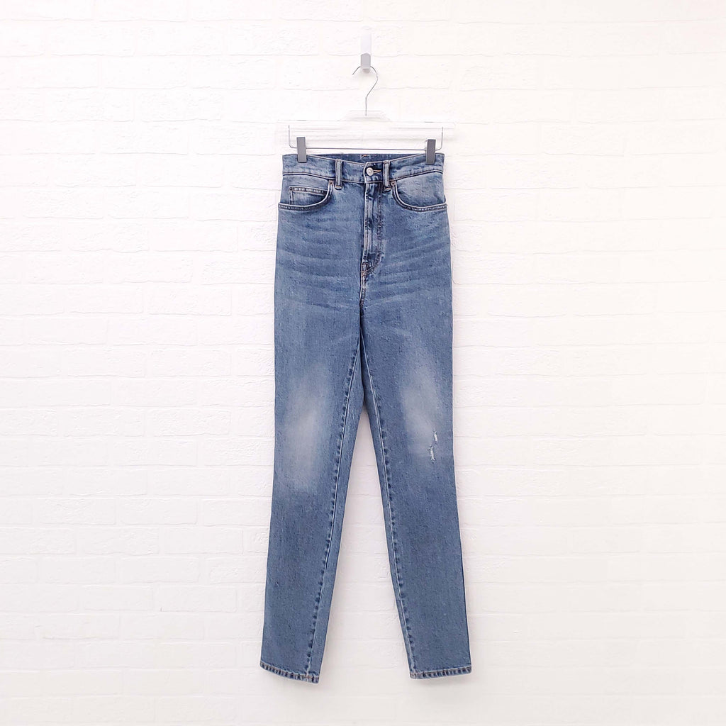 ACNE STUDIOS HIGH WAISTED JEANS - SIZE 25