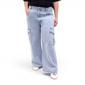 AGOLDE LIGHT WASH 'MINKA' CARGO JEANS - SIZE 31