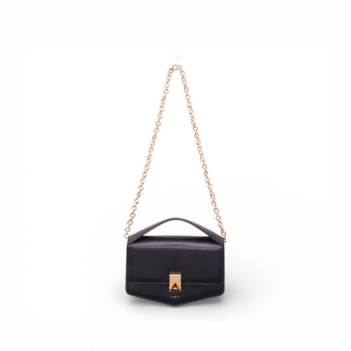 ALAÏA 'LE PAPA' LEATHER CROSSBODY BAG