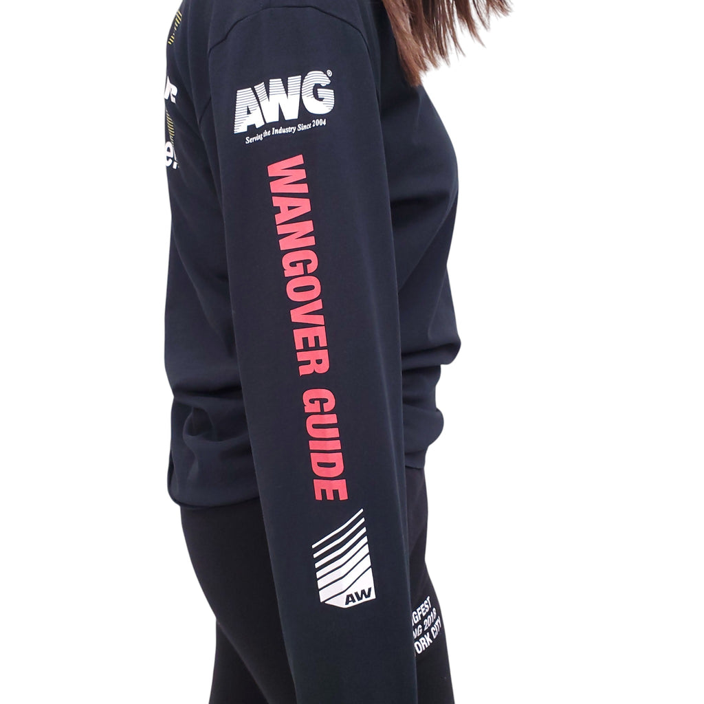 ALEXANDER WANG BLACK WANGFEST 2018 GRAPHIC SWEATSUIT - SIZE XS/S
