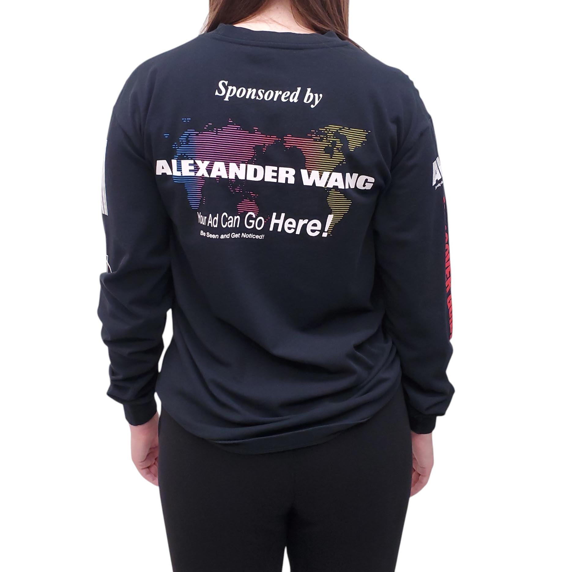 ALEXANDER WANG BLACK WANGFEST 2018 GRAPHIC SWEATSUIT - SIZE XS/S