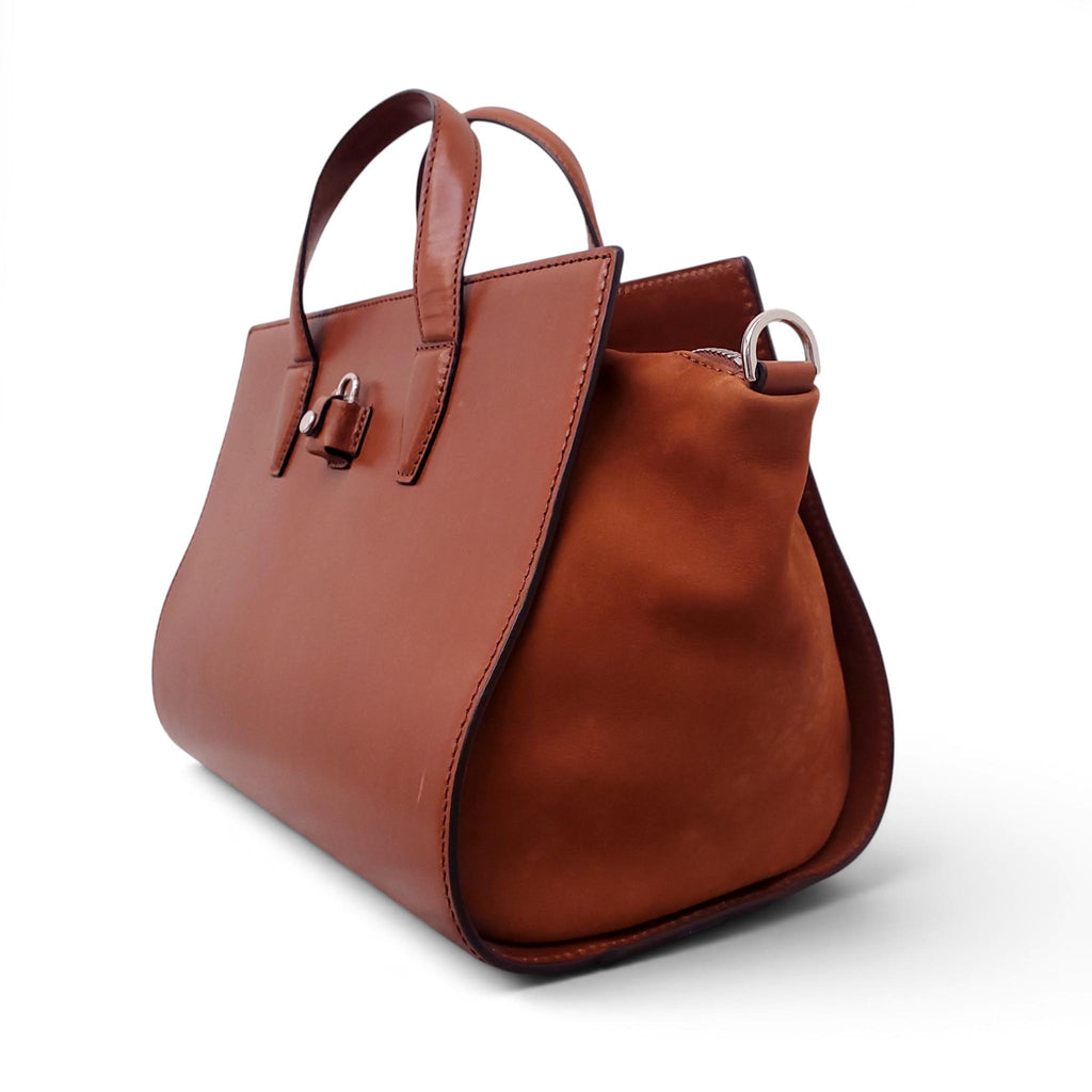 ALEXANDER WANG BROWN LEATHER BAG