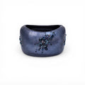 ALEXIS BITTAR BLUE CRYSTAL WIDE CUFF