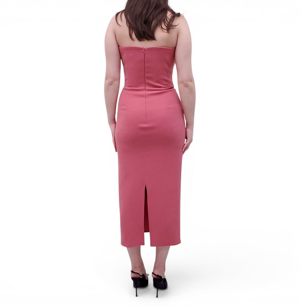 ALEX PERRY DUSTY ROSE DRESS - SIZE 8