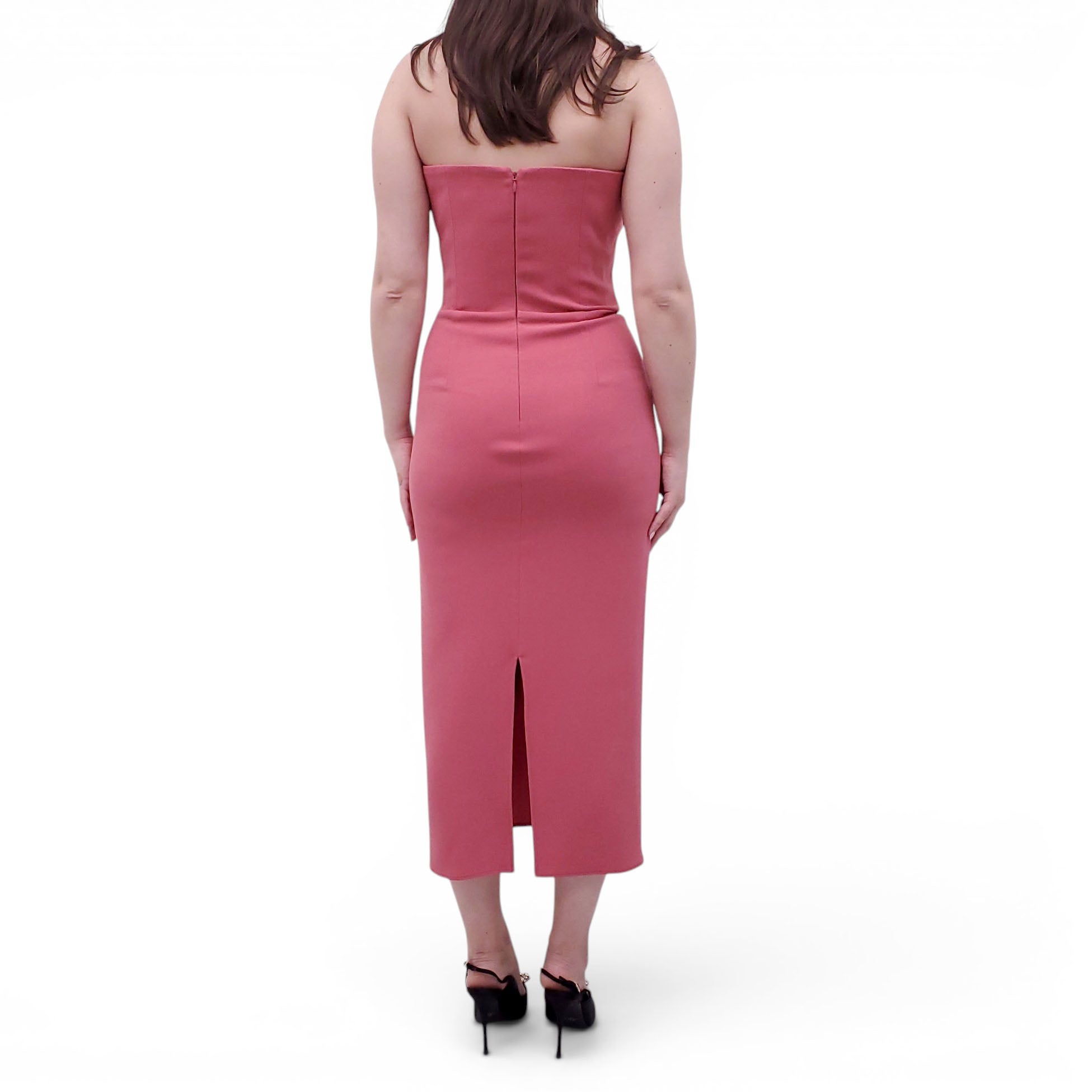 ALEX PERRY DUSTY ROSE DRESS - SIZE 8