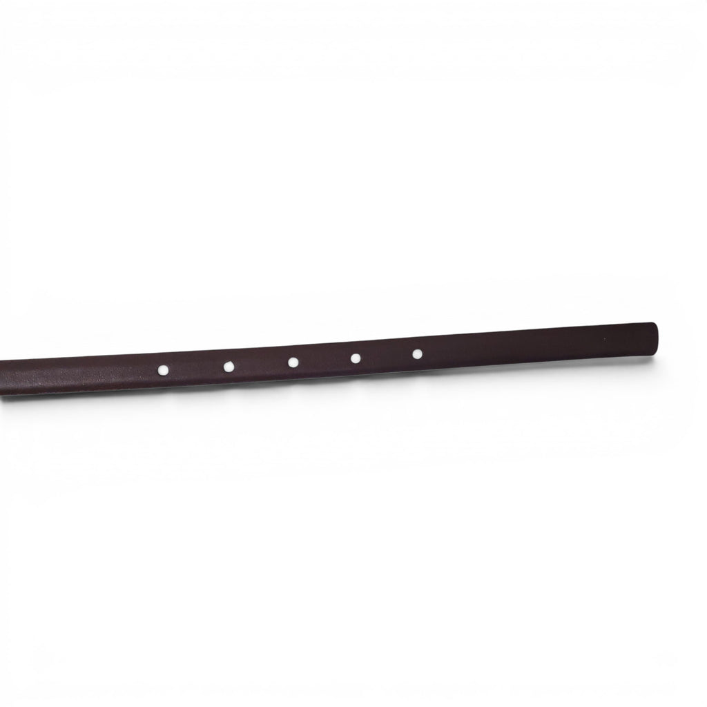 ALTUZARRA THIN BLACK BELT - SIZE L