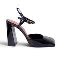 AMINA MUADDI CHARLOTTE 95 PATENT LEATHER PUMPS - SIZE 39