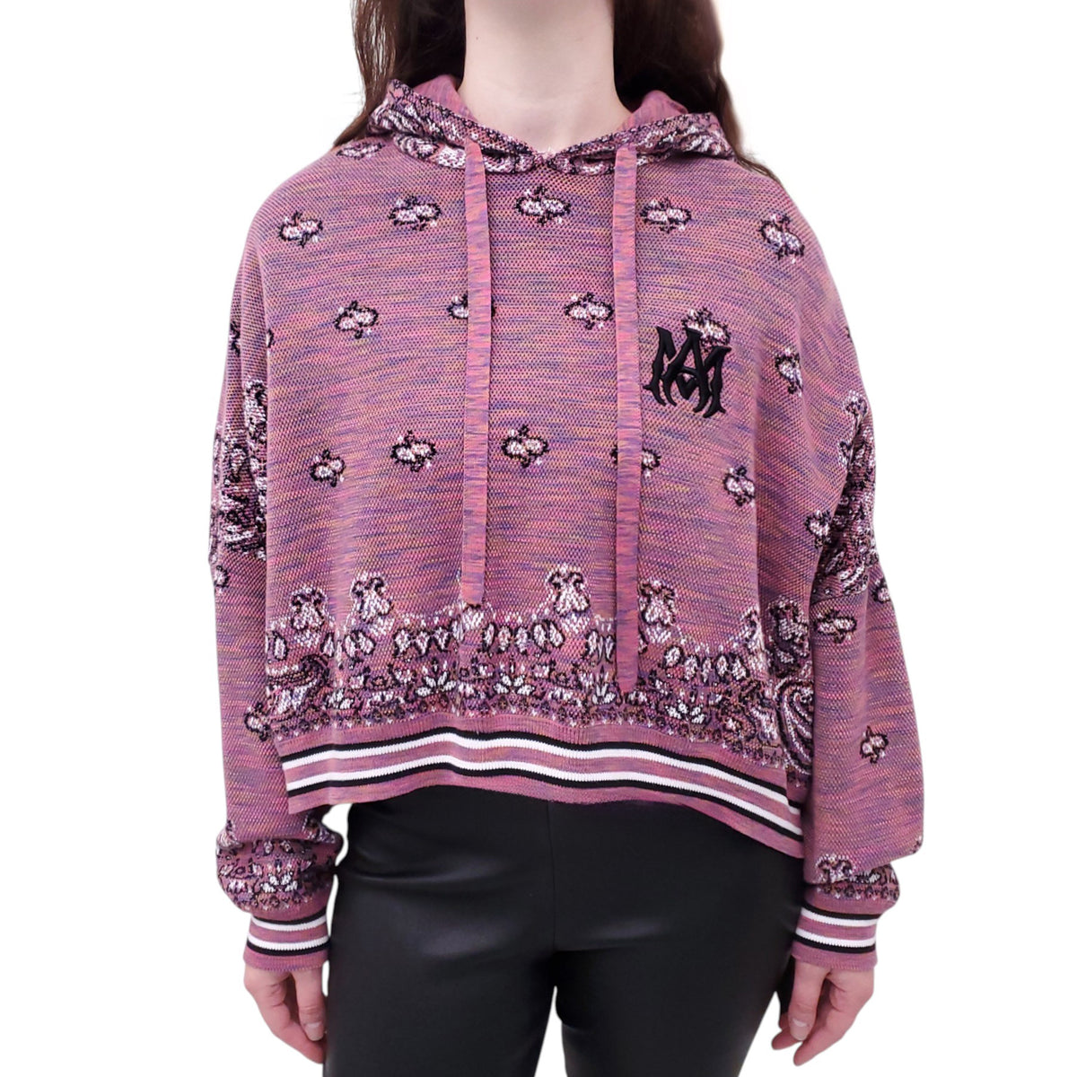 AMIRI BANDANA SWEATER - SIZE M