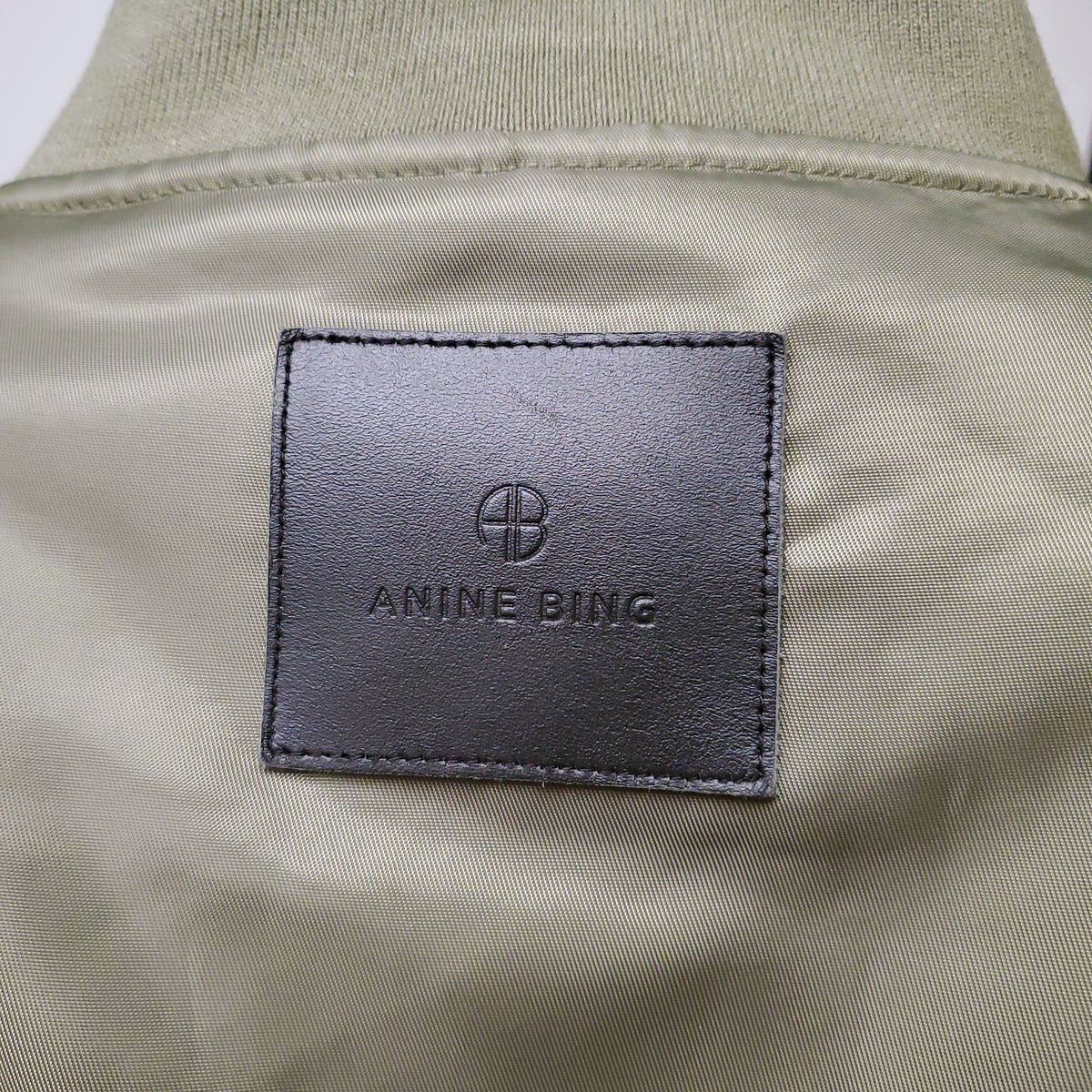 ANINE BING LEON BOMBER JACKET - SIZE XS