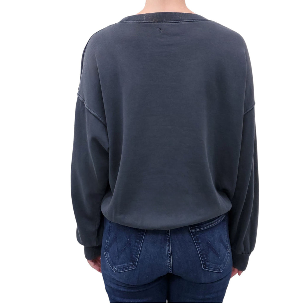 ANINE BING TIGER LOGO SWEATSHIRT - SIZE M