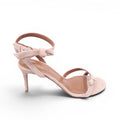 AQUAZZURA BEIGE SUEDE KITTEN HEELS - SIZE 37