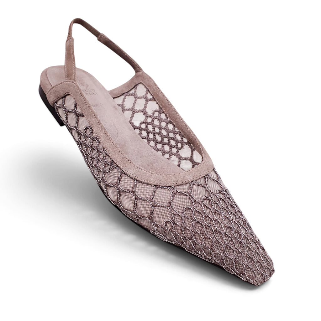 B.C. EMBELLISHED FLAT SHOES - SIZE 37.5