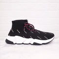 BALENCIAGA ALLOVER LOGO SPEED SNEAKERS - SIZE 41