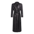 BALENCIAGA BELTED TRENCH RUNWAY JACKET - SIZE 42