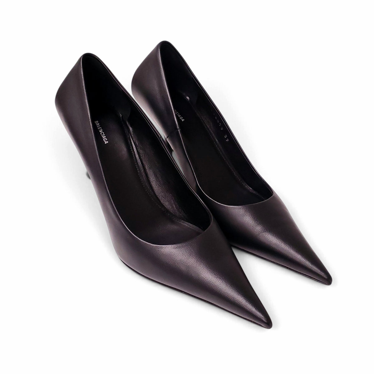 BALENCIAGA BLACK KNIFE HEELS - SIZE 39