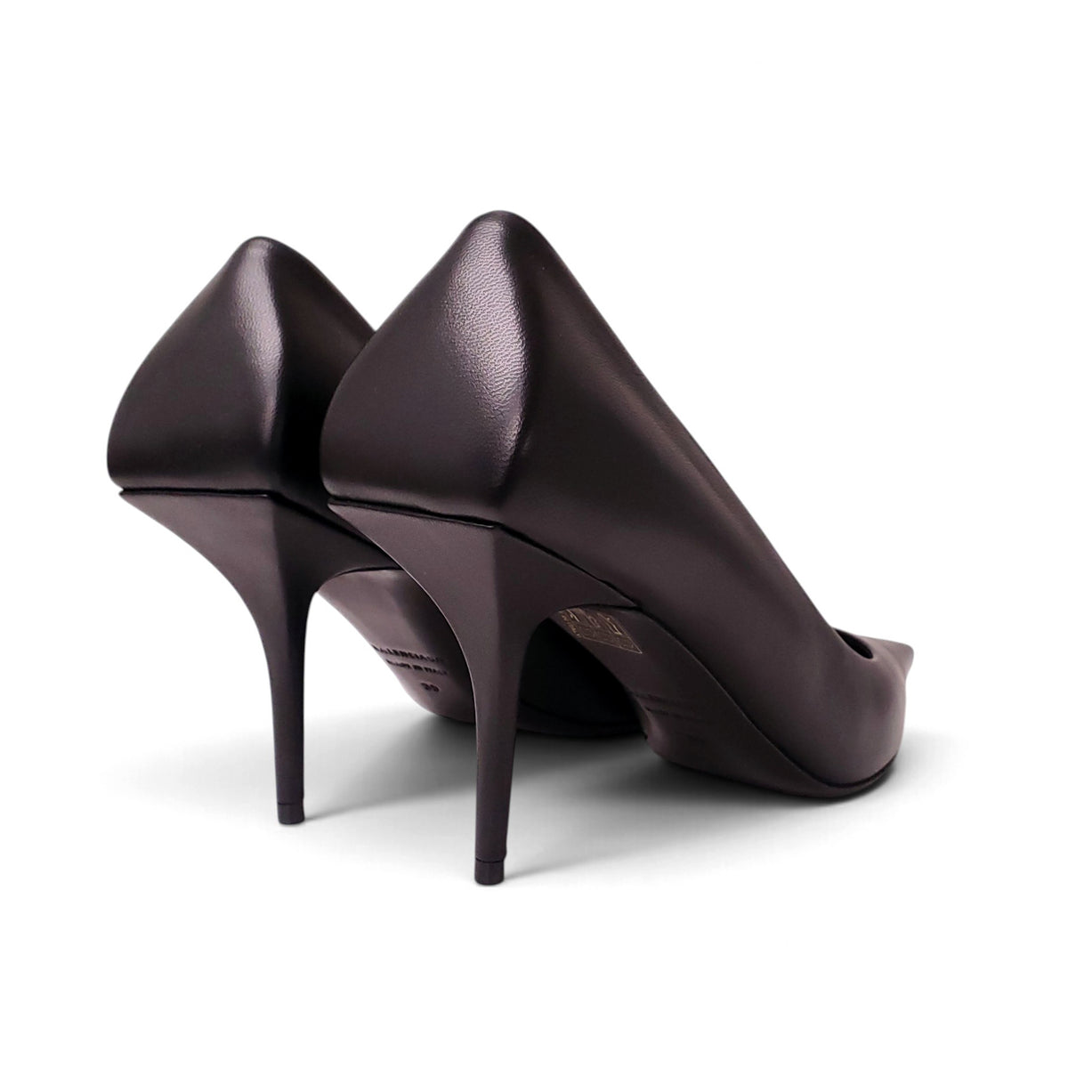 BALENCIAGA BLACK KNIFE HEELS - SIZE 39