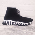 BALENCIAGA BLACK SNEAKERS - SIZE 41