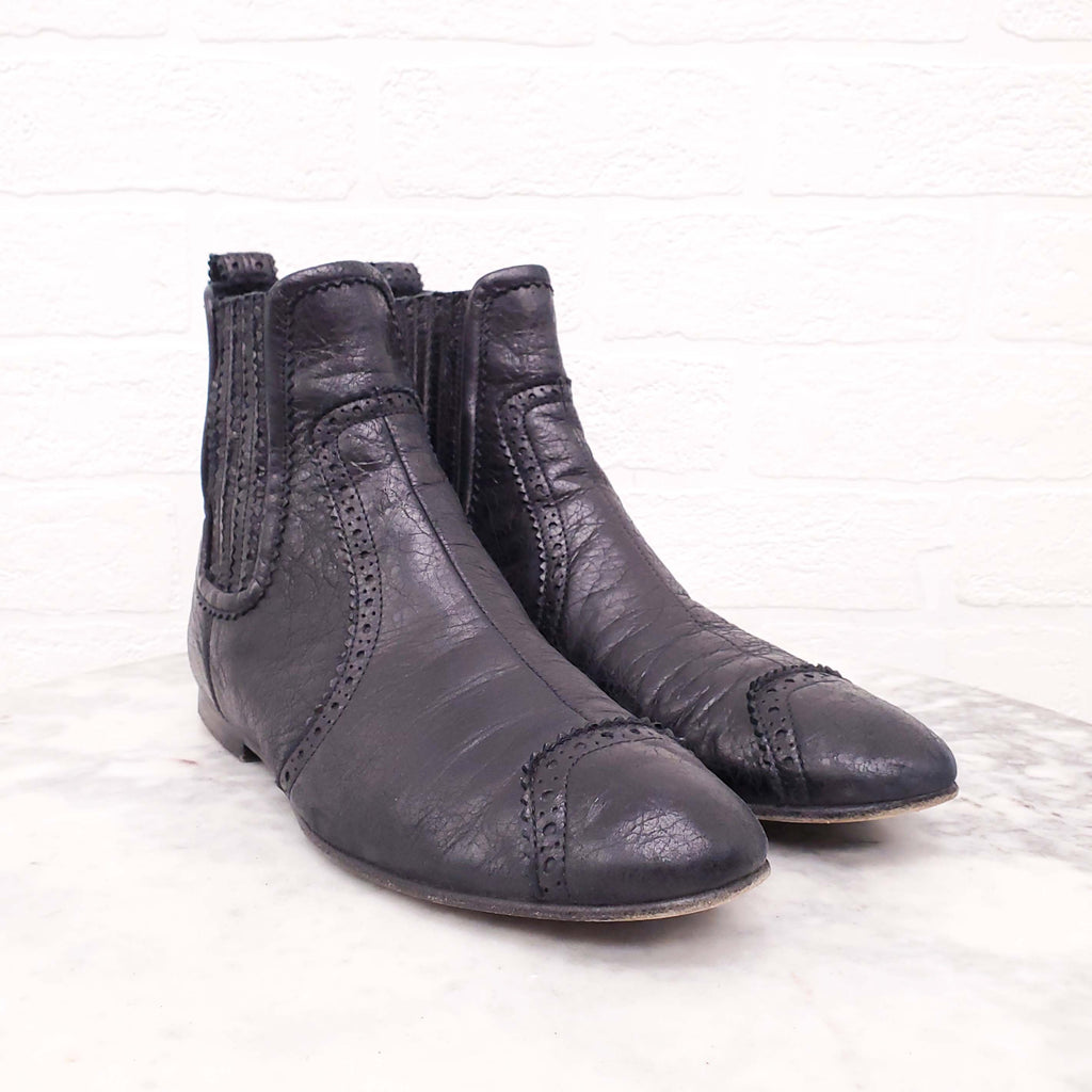 BALENCIAGA CHELSEA MOTO BOOT - SIZE 37.5