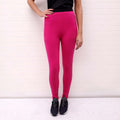 BALENCIAGA FUCHSIA LOGO LEGGINGS - SIZE 38