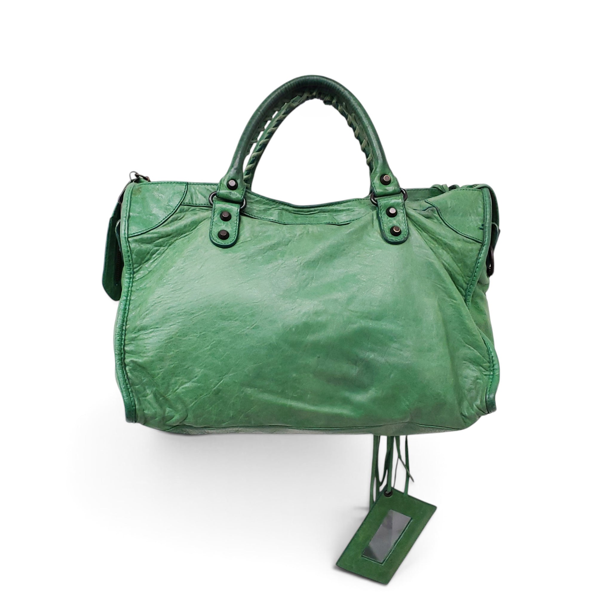 BALENCIAGA GREEN CITY BAG