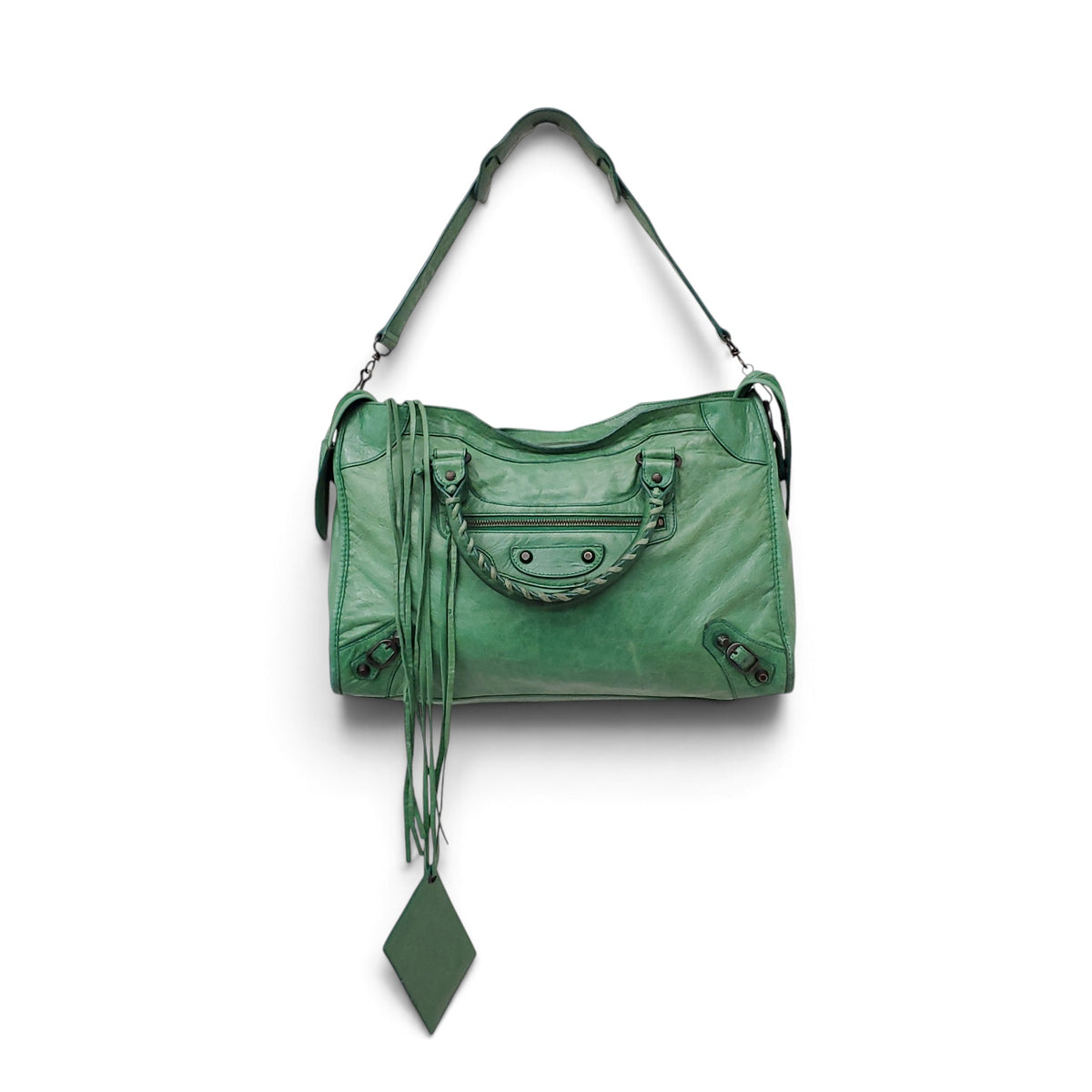 BALENCIAGA GREEN CITY BAG