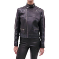 BALENCIAGA LEATHER BIKER JACKET - SIZE 44