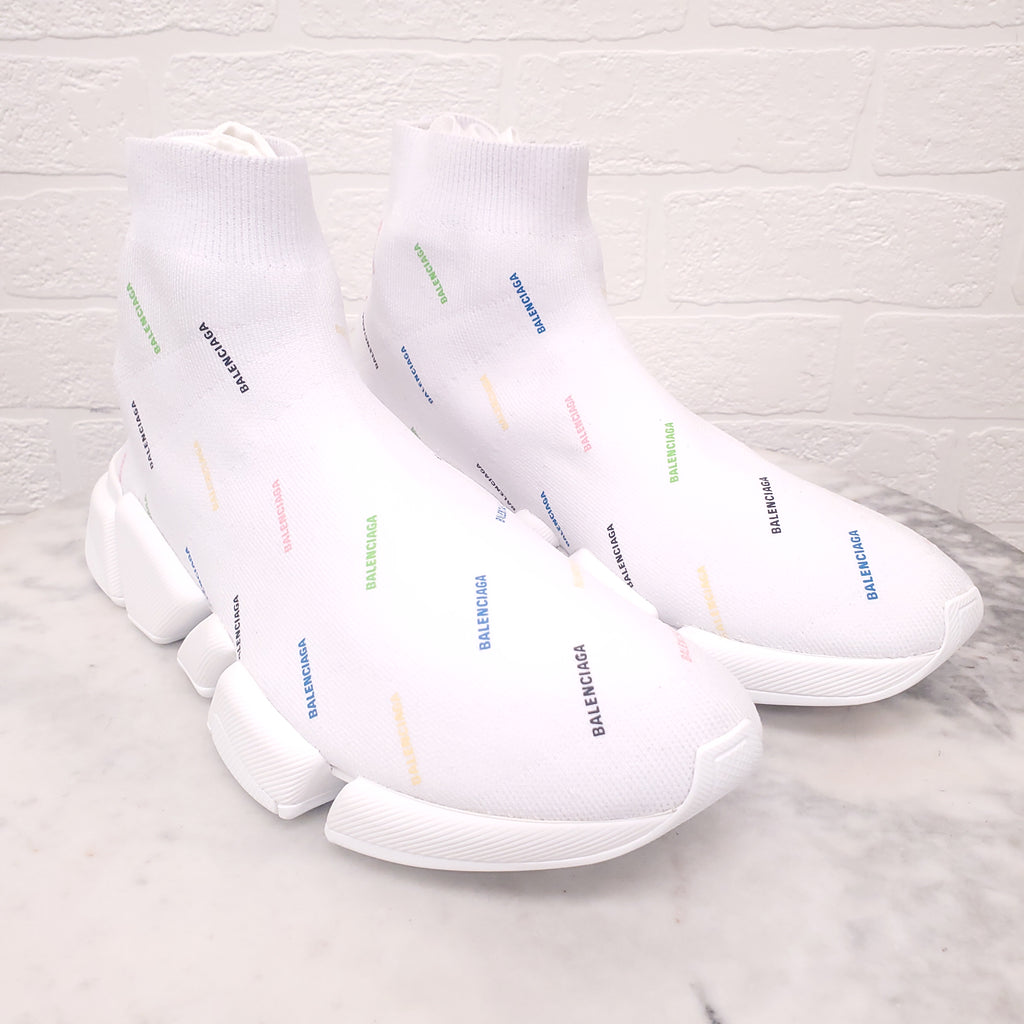 BALENCIAGA WHITE SNEAKERS - SIZE 41