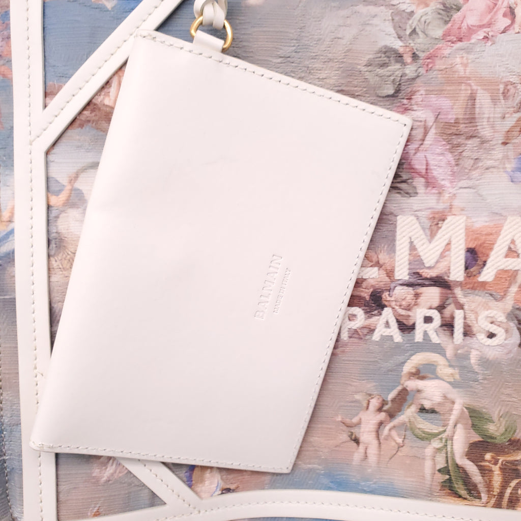 BALMAIN ANGEL LOGO TOTE