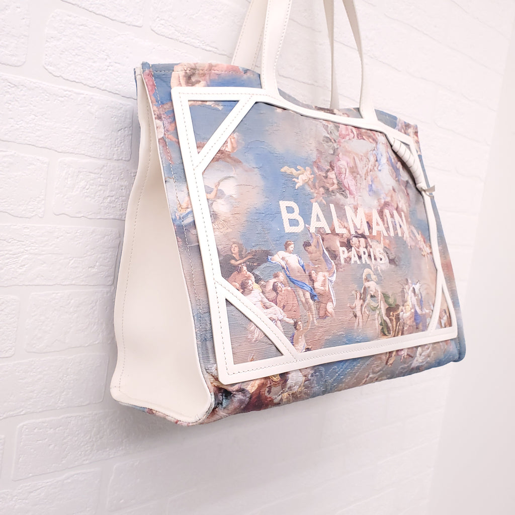 BALMAIN ANGEL LOGO TOTE