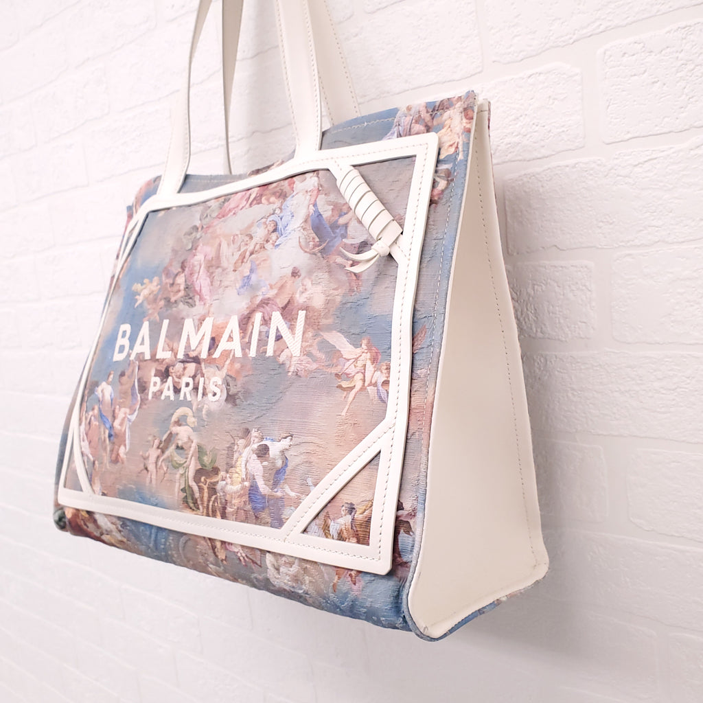 BALMAIN ANGEL LOGO TOTE