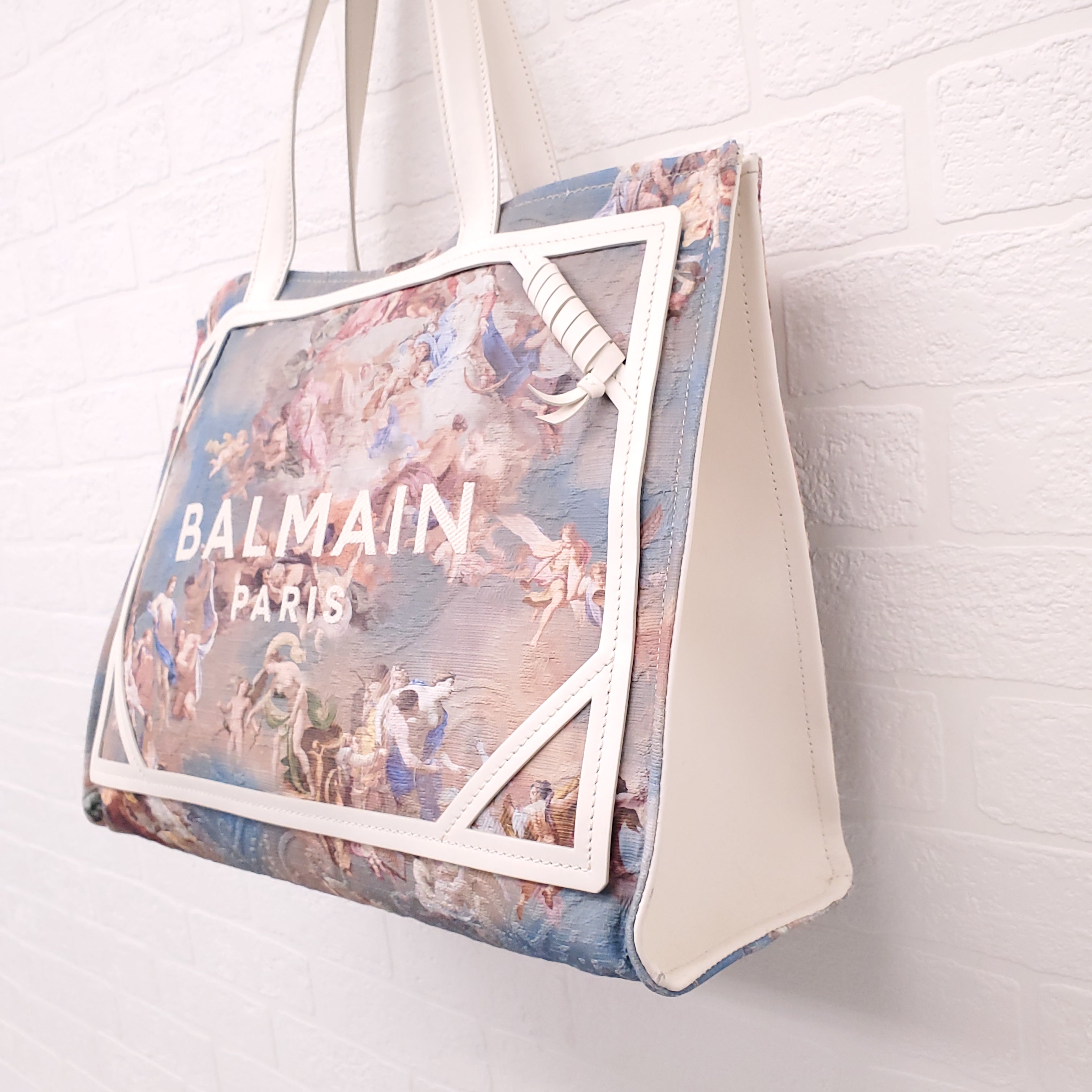 BALMAIN ANGEL LOGO TOTE
