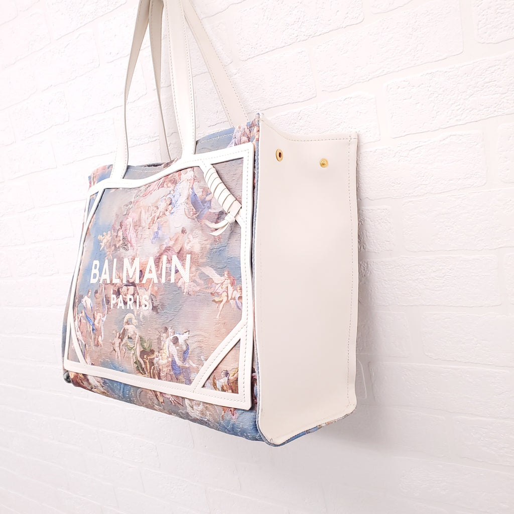 BALMAIN ANGEL LOGO TOTE