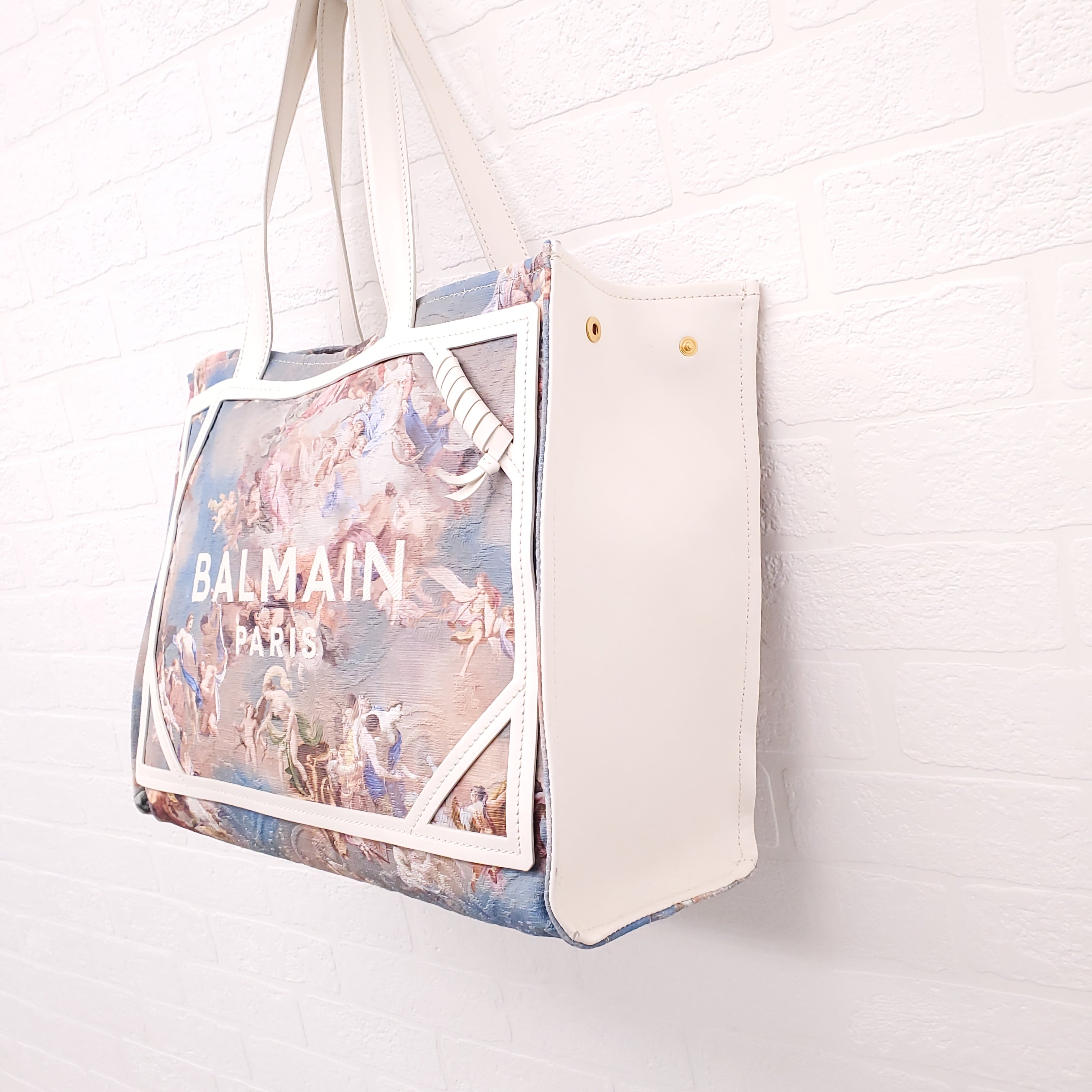 BALMAIN ANGEL LOGO TOTE