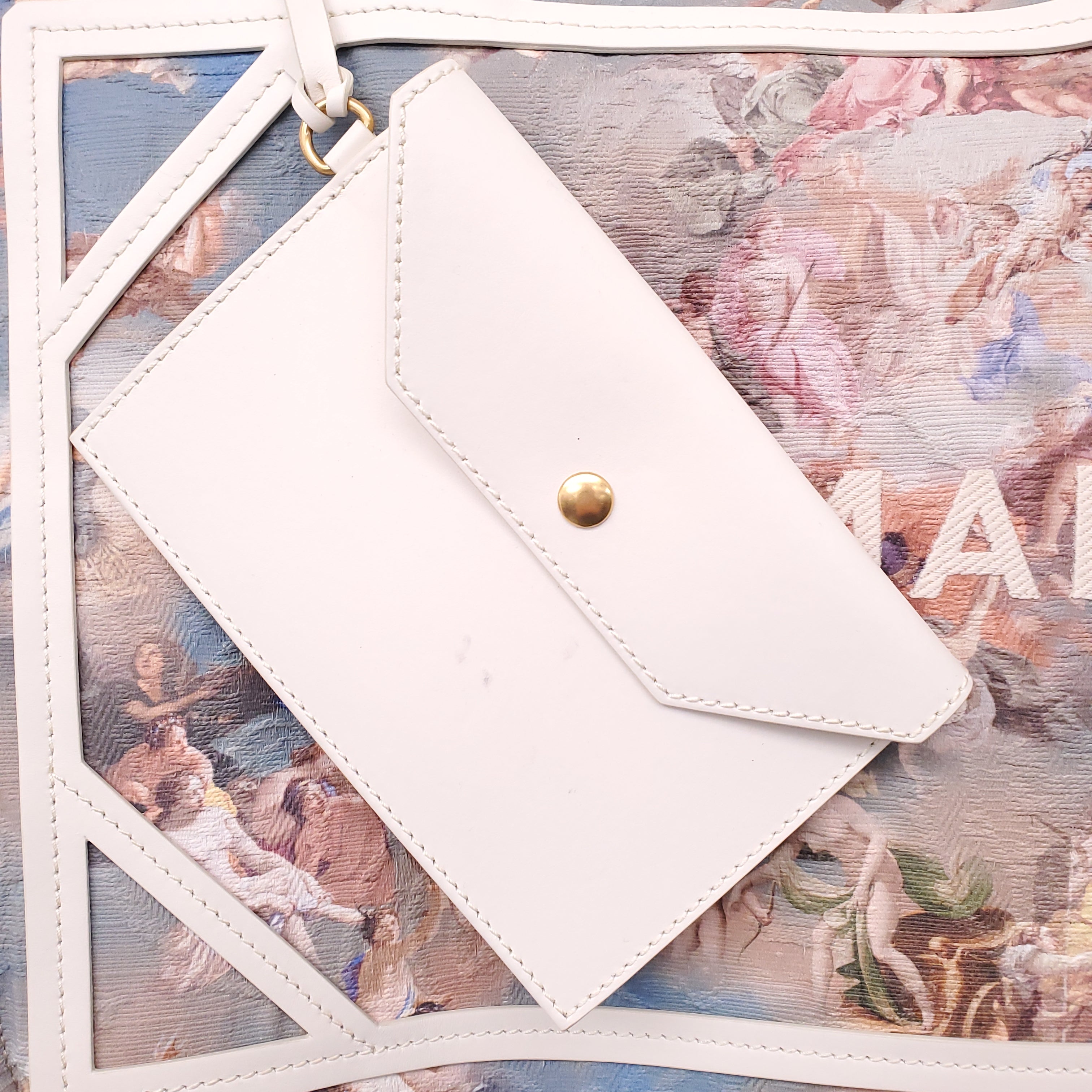 BALMAIN ANGEL LOGO TOTE