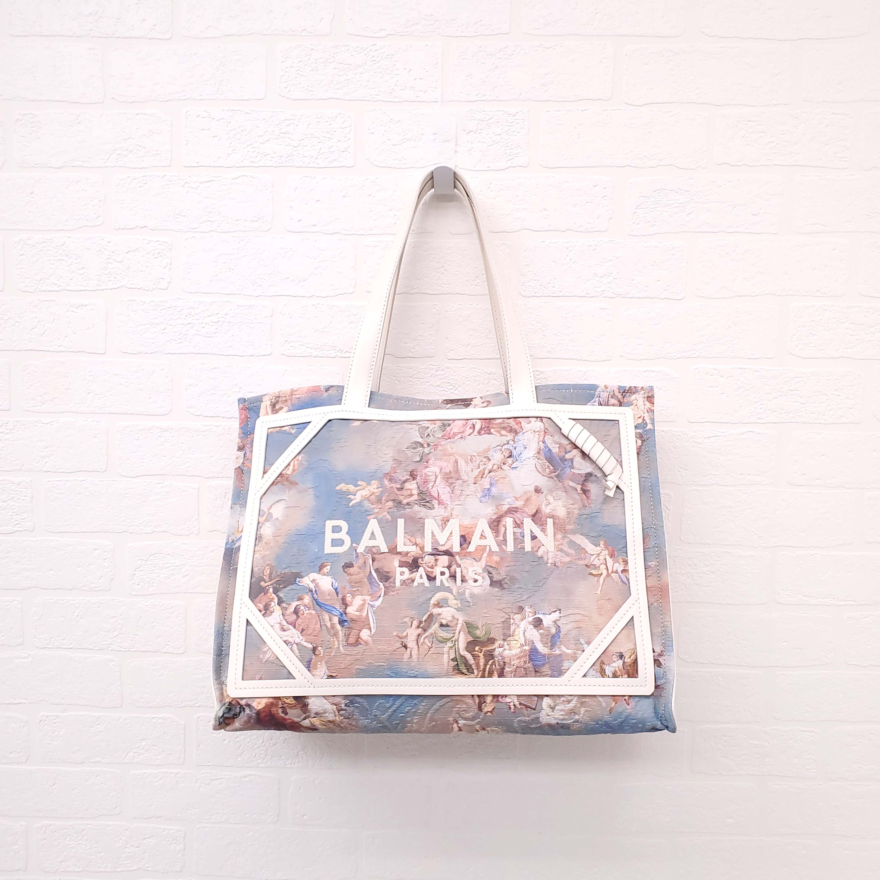 BALMAIN ANGEL LOGO TOTE