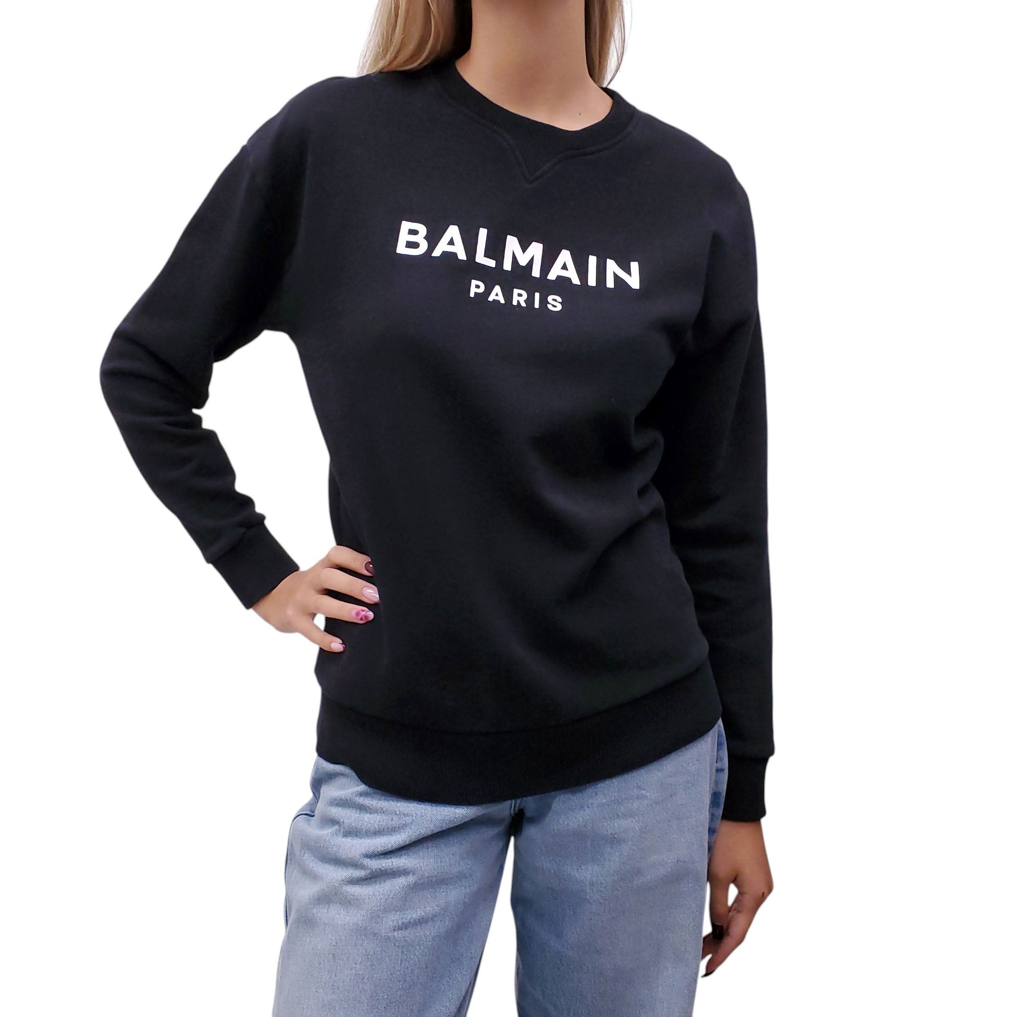 BALMAIN LOGO SWEATSHIRT - SIZE 13A