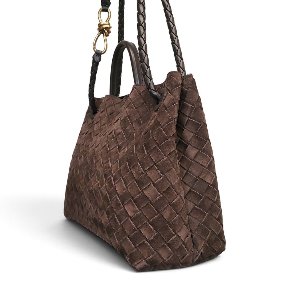 BOTTEGA VENETA ADIAMO MEDIUM SUEDE TOTE BAG