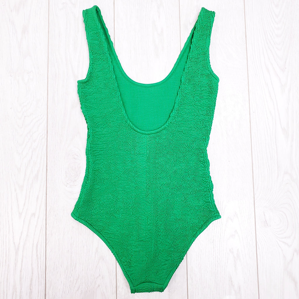 BOTTEGA VENETA GREEN SWIMSUIT - SIZE 36